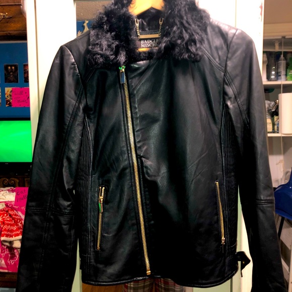 Black Badgley Mischka jacket size small - Picture 2 of 8